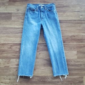 Levi's Size 26 Wedgie Straight Button Fly Jeans